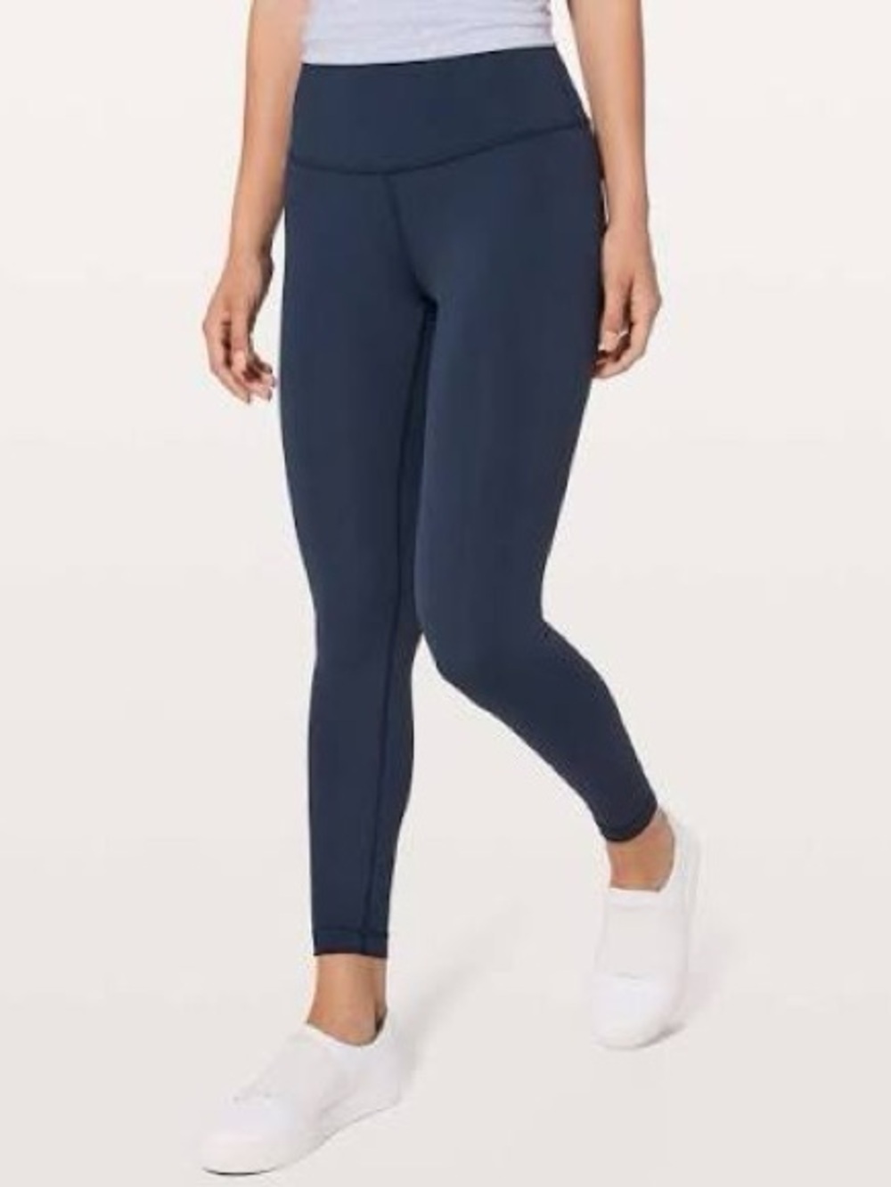 Lululemon wunder under high rise legging 25” navy.